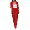Cross-border European and American women's clothing 2024 Spring New pure long sleeveless simple drape wide-leg dress casual set WL6 details Picture